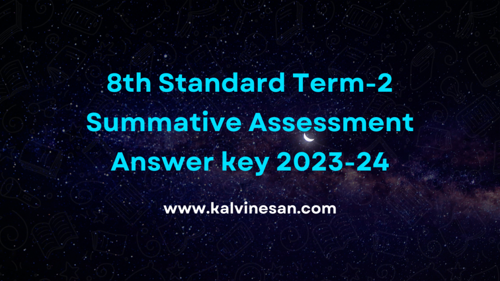 8th assignment answer key 2022